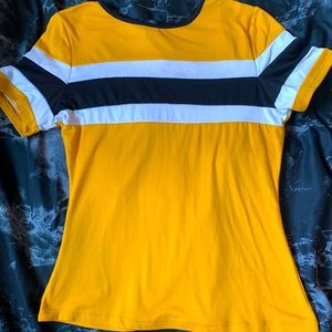 rue 21 yellow shirt